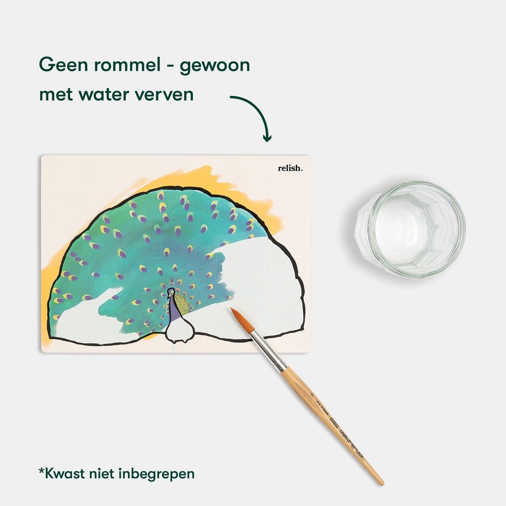 Schilderen met water Natuur