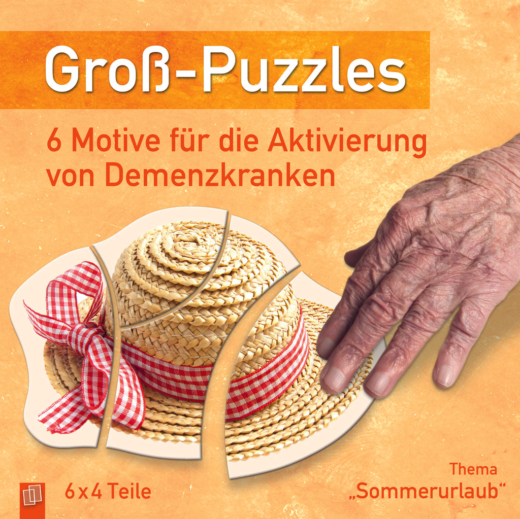 Afbeeelding van het spel puzzel zomervakantie - puzzel voor dementerenden, speciaal geselecteerd  voor ouderen met dementie