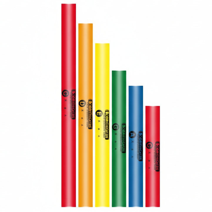 Afbeeelding van het spel Boomwhacker set van 6 pentatonic, speciaal geselecteerd  voor ouderen met dementie.