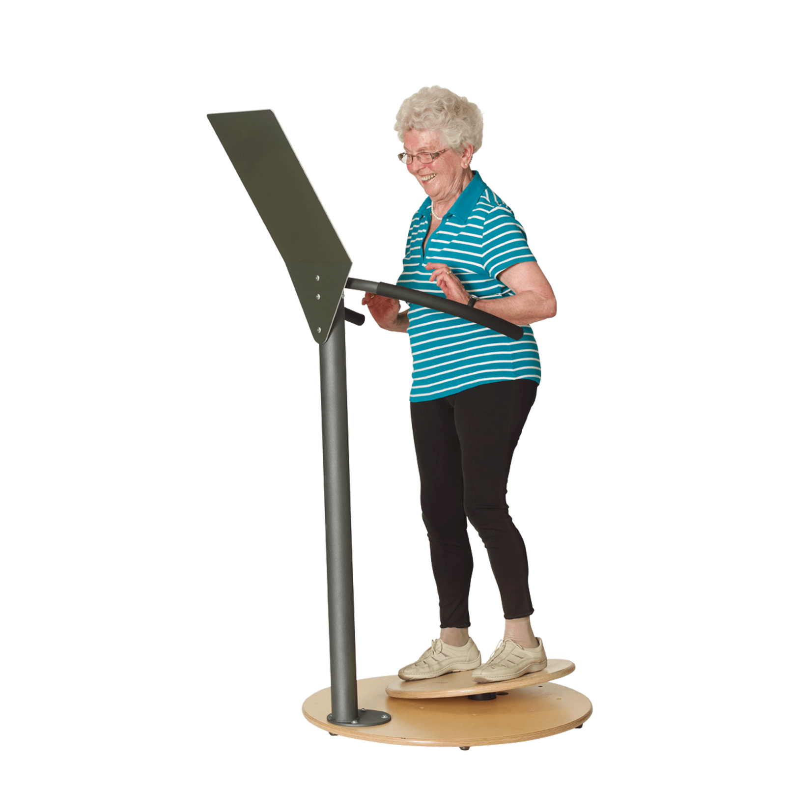 Afbeeelding van het spel Pedalo®-Station 5S-rotonde, speciaal geselecteerd  voor ouderen met dementie.