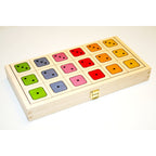 Het gekleurde dobbelspel