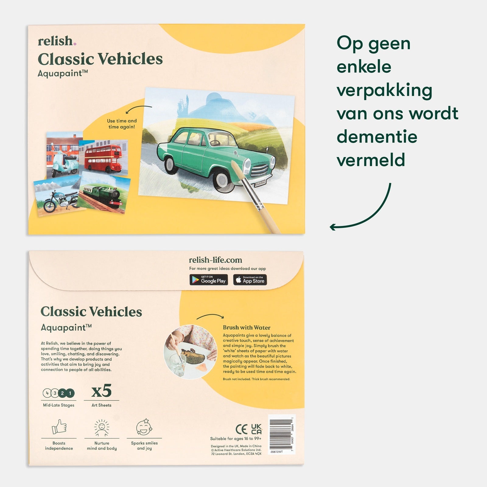 Schilderen met water Transport