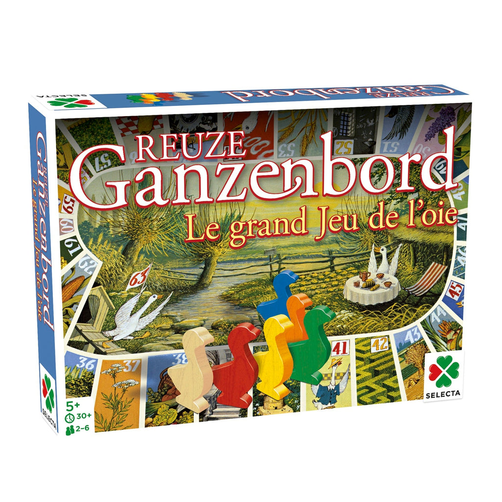 Reuze Ganzenbord – Extra groot bordspel dat activering en gezelligheid stimuleert voor senioren.