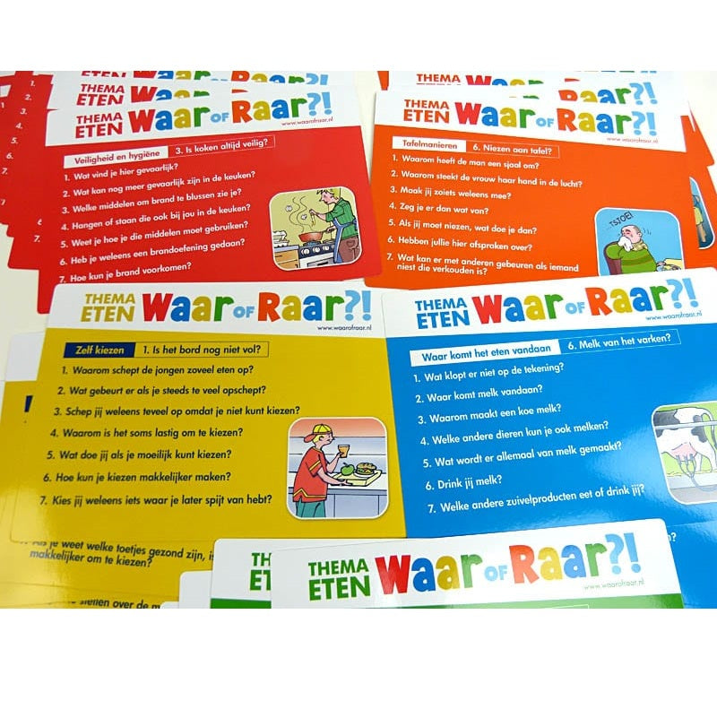 Waar of Raar - Thema Eten