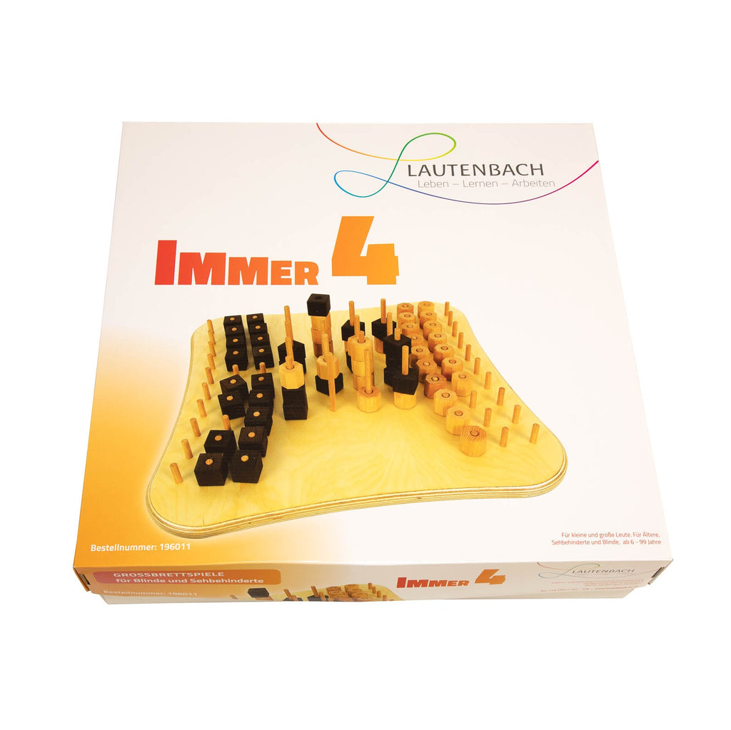 Afbeeelding van het spel Altijd Vier voor slechtzienden, speciaal geselecteerd  voor ouderen met dementie.