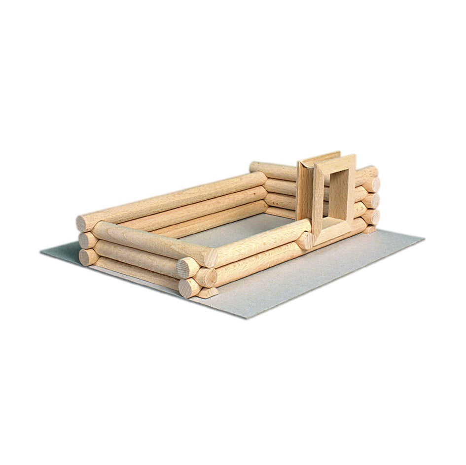 Walachia houten bouwpakket Vario Standaard – Constructiespel dat creativiteit en motoriek bevordert voor senioren.