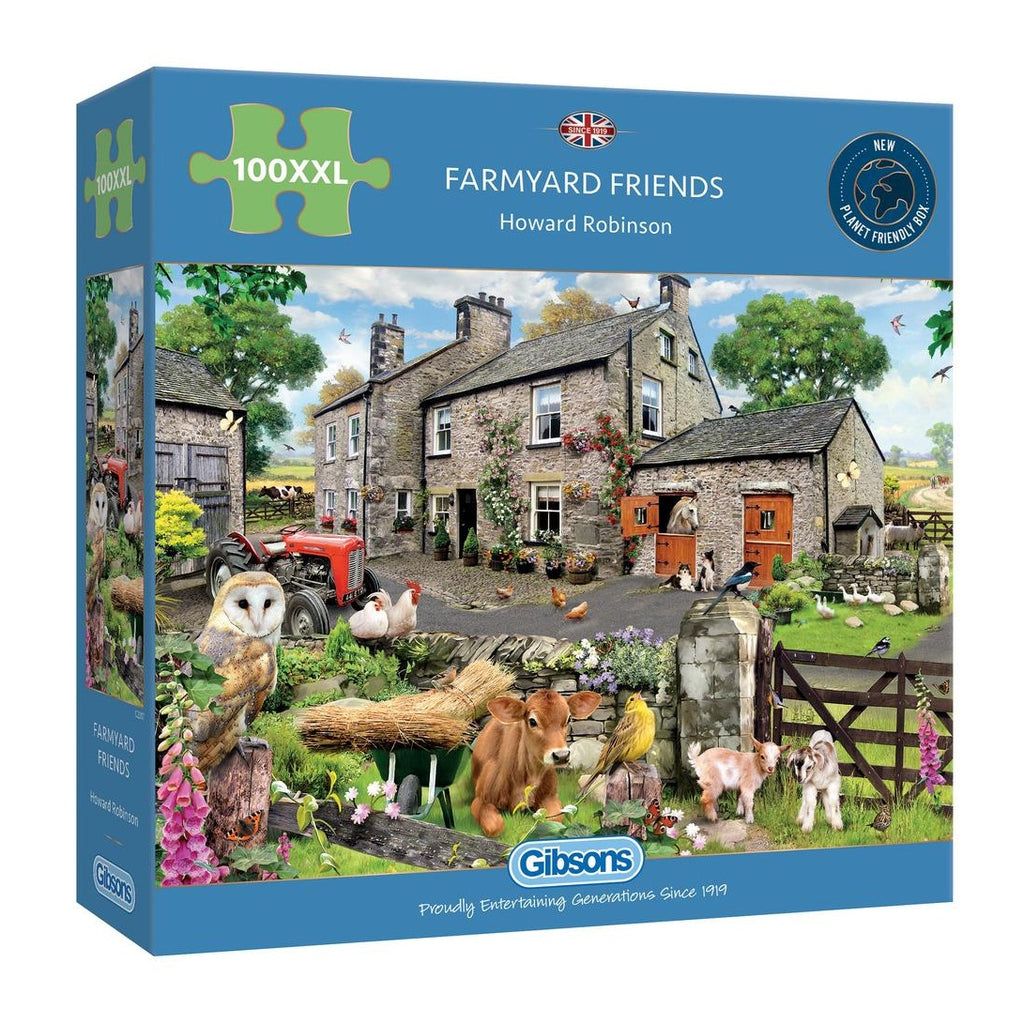 Puzzel - Boerderij vriendjes (100 XXL)