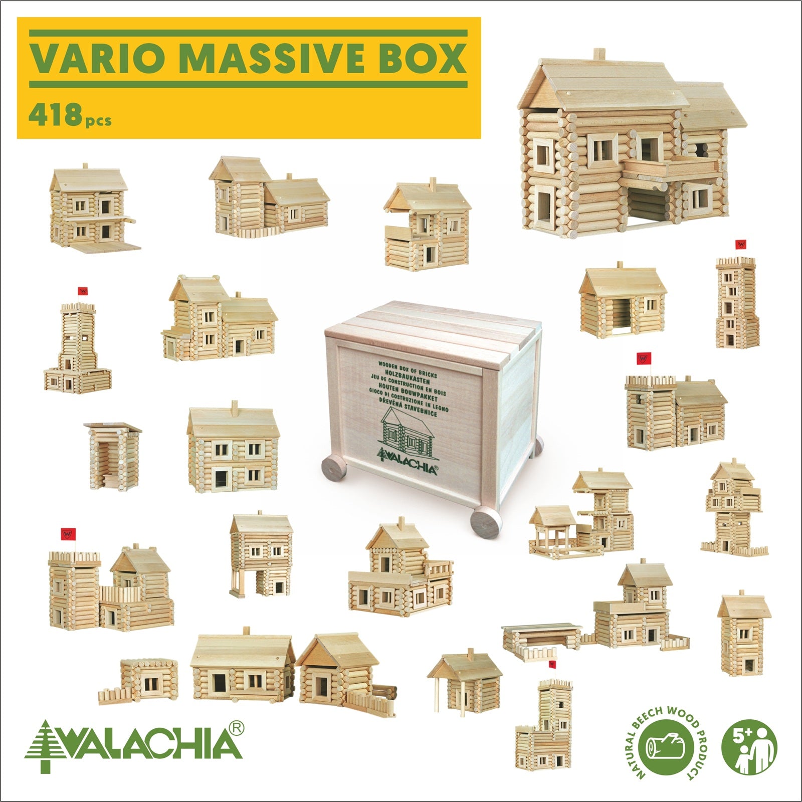 Afbeeelding van het spel Bouwpakket Vario Massive BOX, speciaal geselecteerd  voor ouderen met dementie.