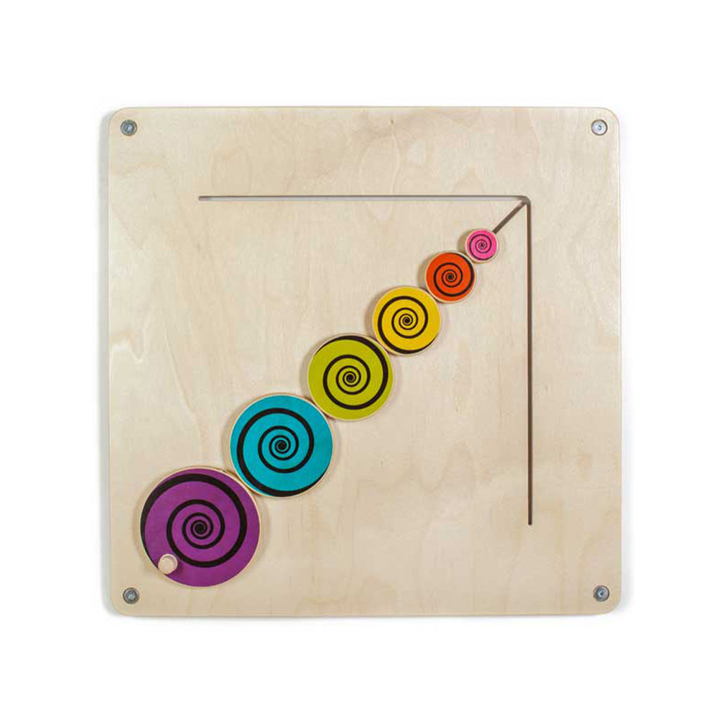 Afbeeelding van het spel Wandspel Schijfdraaimachine, speciaal geselecteerd  voor ouderen met dementie.