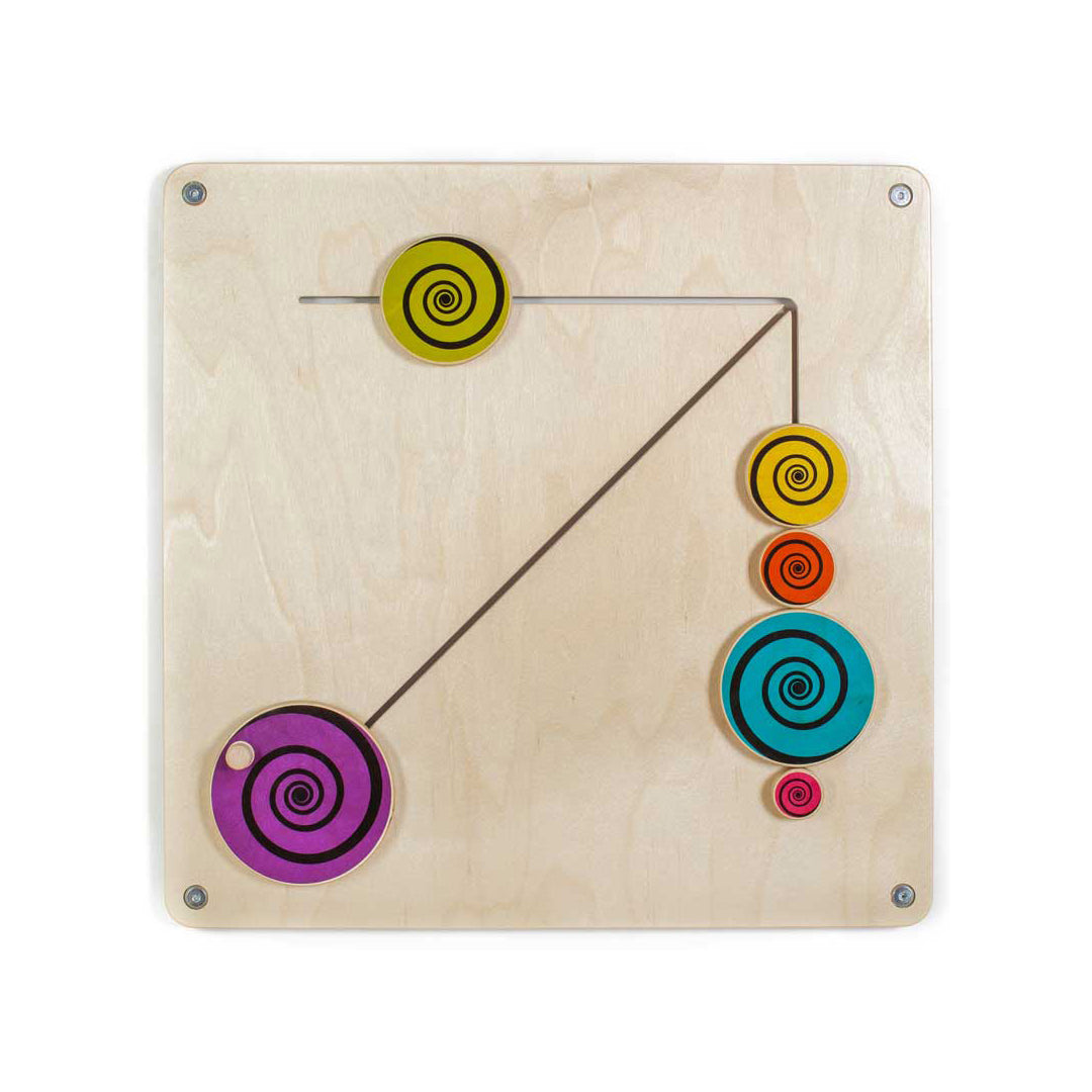 Afbeeelding van het spel Wandspel Schijfdraaimachine, speciaal geselecteerd  voor ouderen met dementie.