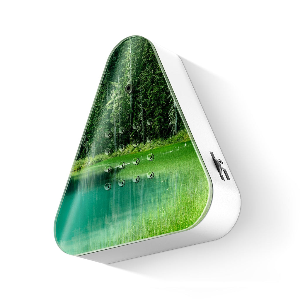 Geluidsbox 'Lakesidebox Forest Lake' – Audio box die rustgevende geluiden produceert, ideaal voor senioren en dementiezorg.