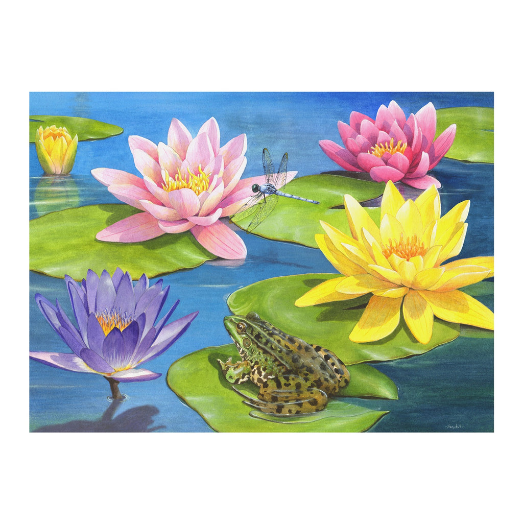 Puzzel - Lily Pond - 13 stukjes