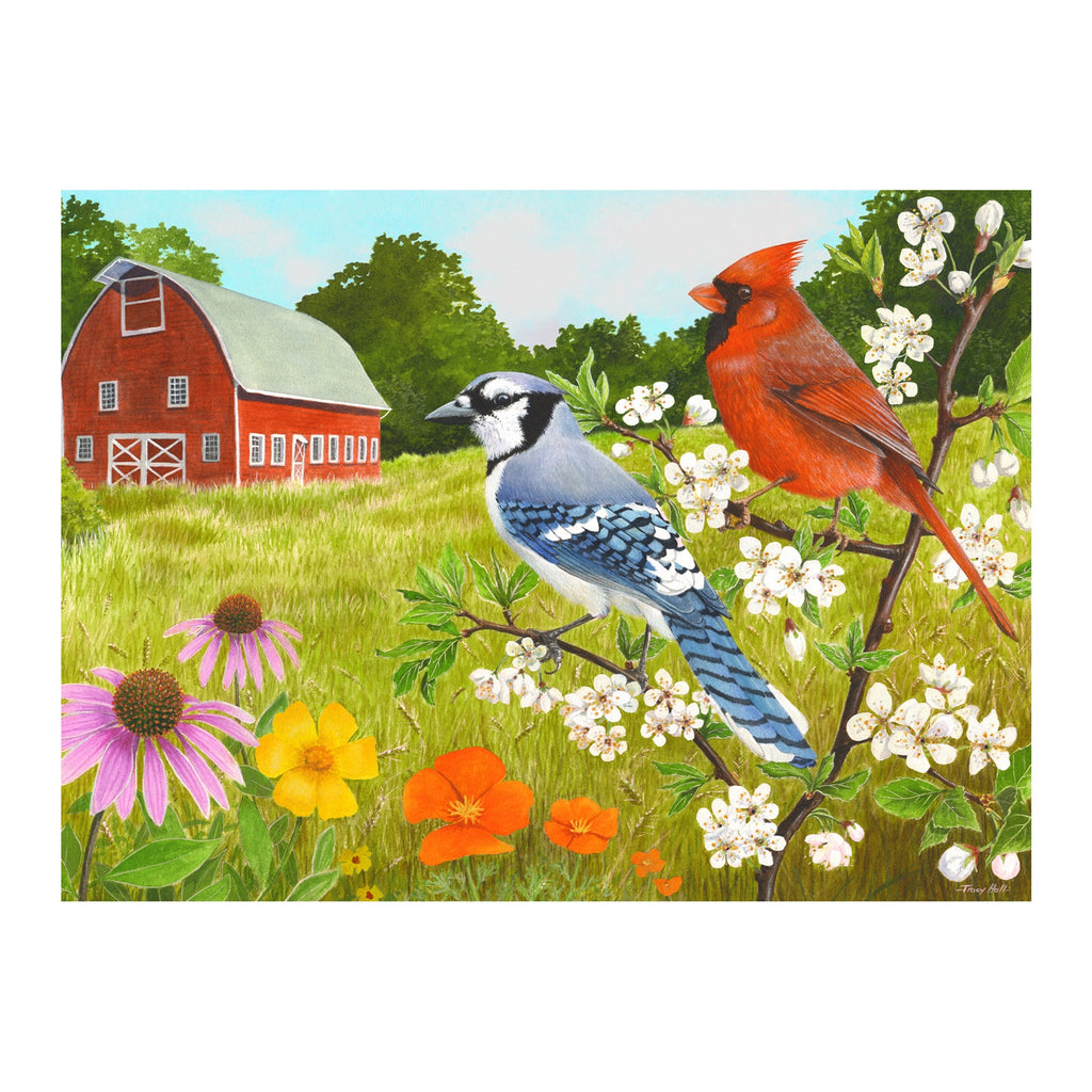 Puzzle - Summer Birds - 13 Teile