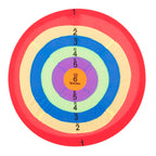 Hula Hoop Target Set – Doelspel dat beweging en precisie stimuleert voor ouderen.