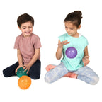 Glitter Knobby Balls – Set van 3 sensorische speelballen die activering en plezier bieden voor senioren.