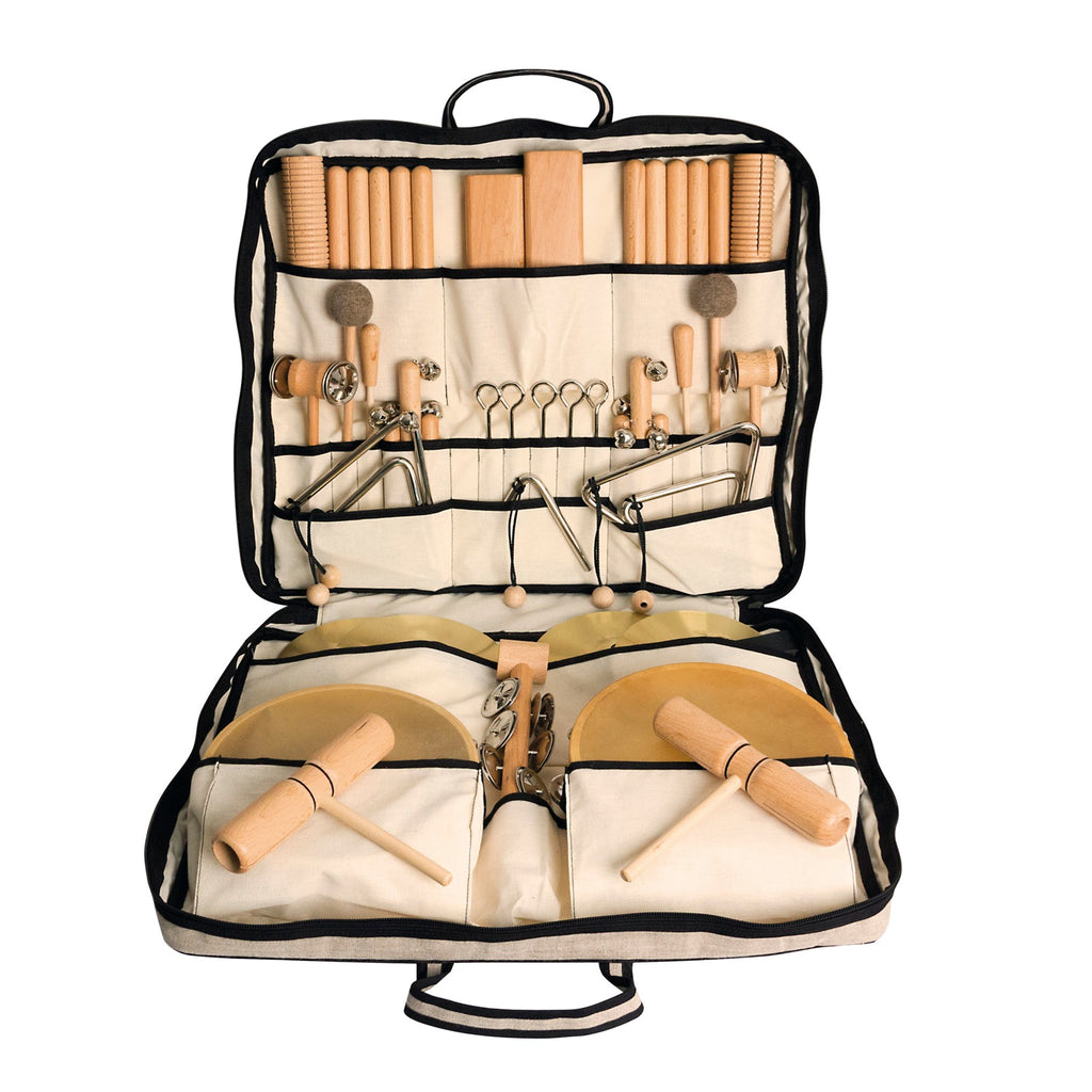 Afbeeelding van het spel Groepsset Ritmeinstrumenten XL, speciaal geselecteerd  voor ouderen met dementie.