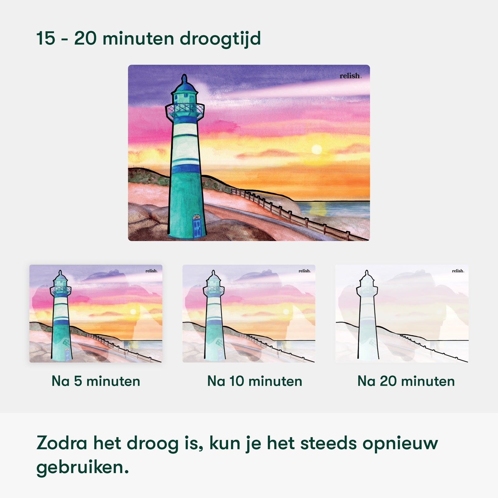 Schilderen met water - Het leven aan de Kust