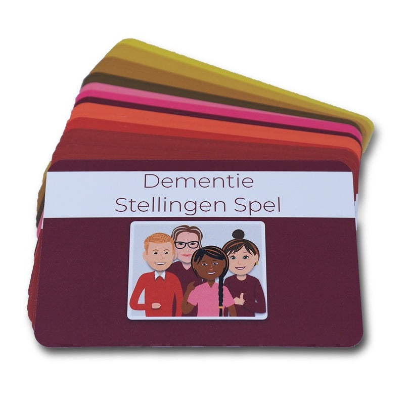 Het Dementie Stellingen Spel – Interactief leerspel dat stellingen combineert voor kennis en activering bij senioren.
