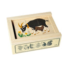 Kubus Puzzel Dieren II (6 delig)