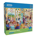 Dementie Puzzel 'Grandma's Treat' – 100 XXL stukjes, activerende puzzel die warmte en herinneringen stimuleert voor senioren.