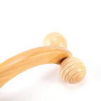Houten massage set – Sensorische stimulatie en lichaamsbewustzijn, bevordert ontspanning en activering voor ouderen.