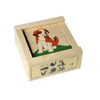 Kubus Puzzel Huisdieren (4 delig)