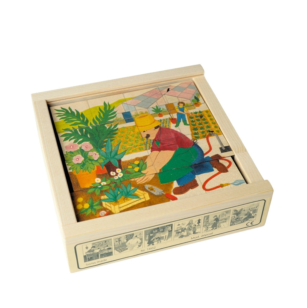 Kubus Puzzel Beroepen (16 delig)