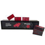 Domino PLUS Blackedition – Groot formaat dominostenen, ideaal voor activering en leesbaarheid bij ouderen.