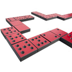 Domino PLUS Blackedition – Groot formaat dominostenen, ideaal voor activering en leesbaarheid bij ouderen.