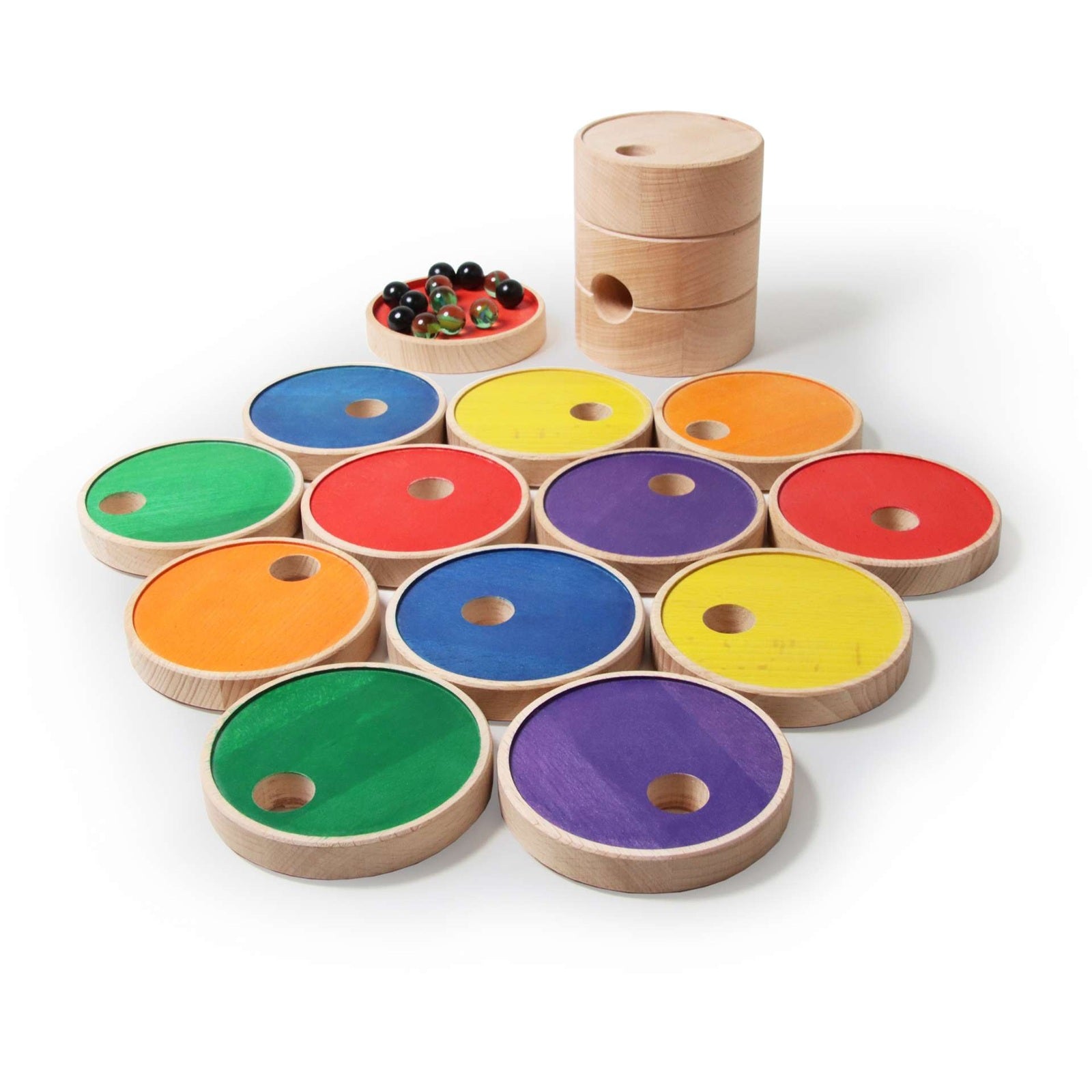 Afbeeelding van het spel Knikkertoren voor de Zintuigen, speciaal geselecteerd  voor ouderen met dementie.