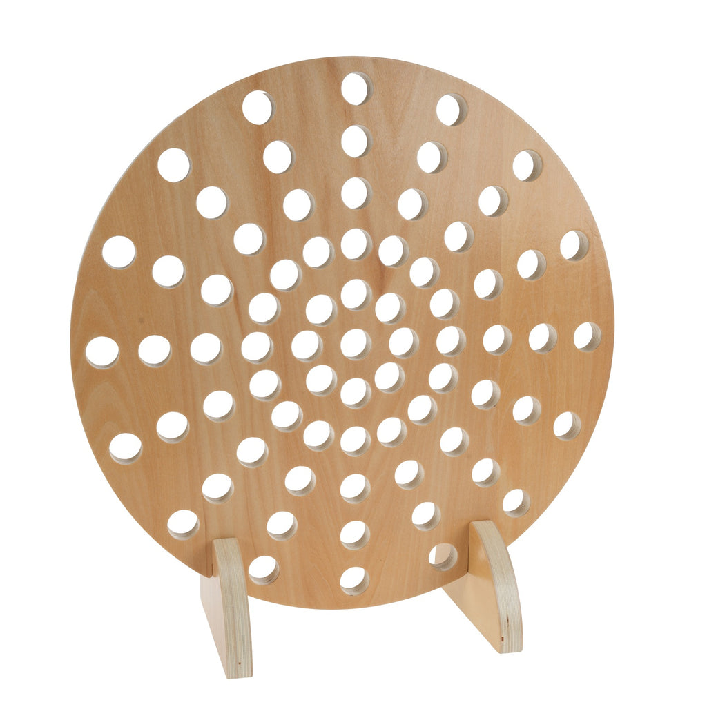 Afbeeelding van het spel Ronde Insteekraam voor Acryl-Cylinders, speciaal geselecteerd  voor ouderen met dementie.