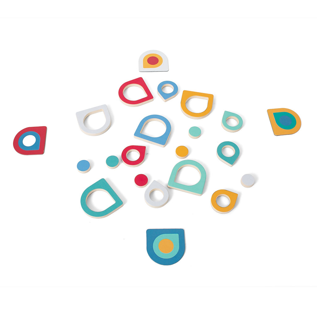 Afbeeelding van het spel 3 Vormen Memo, speciaal geselecteerd  voor ouderen met dementie.