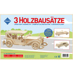 Afbeeelding van het spel Houten Bouwset Oldtimer-Set - Gereedschap niet benodigd, speciaal geselecteerd  voor ouderen met dementie.