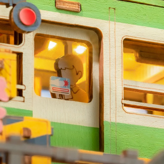 Bouwpakket voor Senioren - 3D Puzzel - Historische Tram