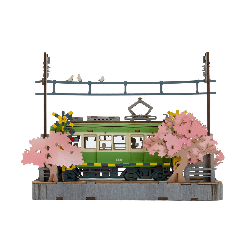 Bouwpakket voor Senioren - 3D Puzzel - Historische Tram