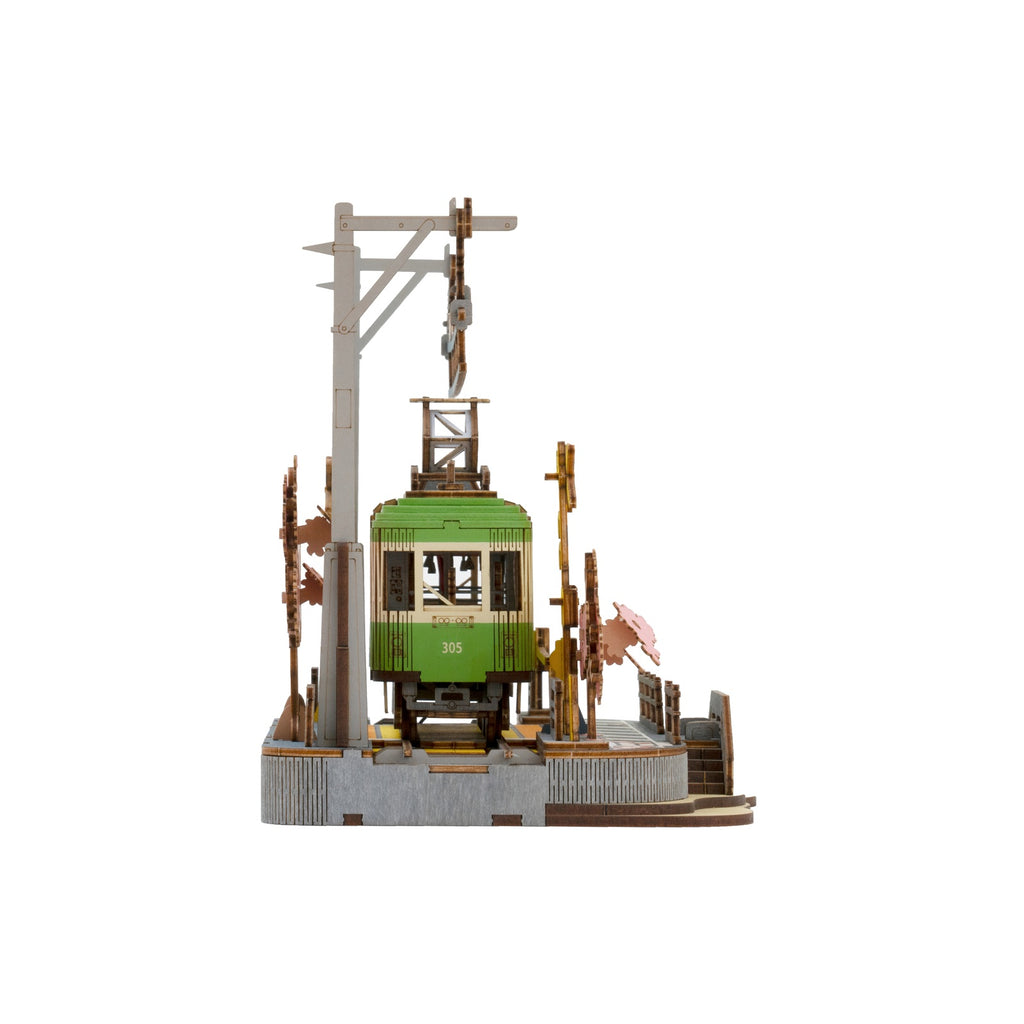 Bouwpakket voor Senioren - 3D Puzzel - Historische Tram