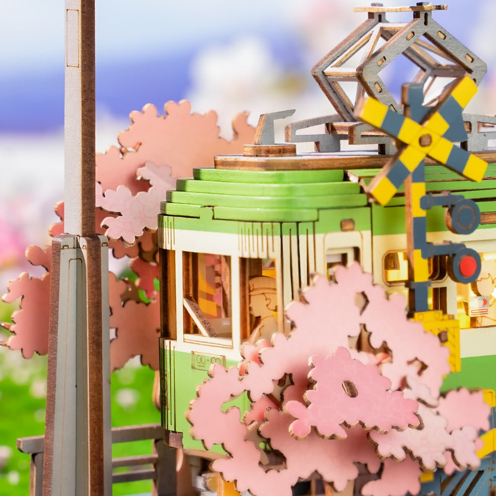 Bouwpakket voor Senioren - 3D Puzzel - Historische Tram