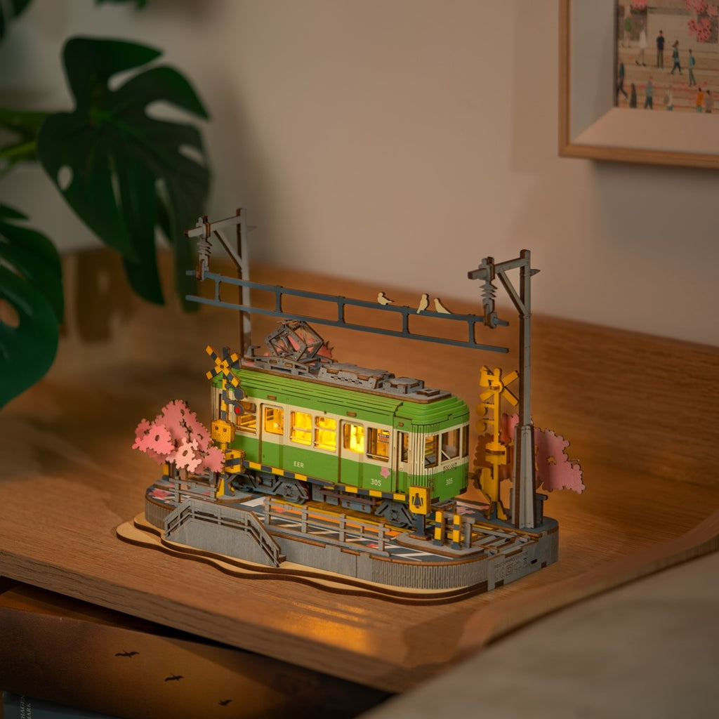 Bouwpakket voor Senioren - 3D Puzzel - Historische Tram