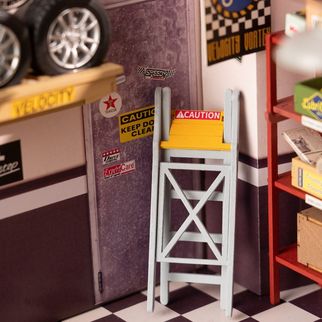 Bouwpakket voor Senioren - 3D Puzzel - Werkplaats Garage