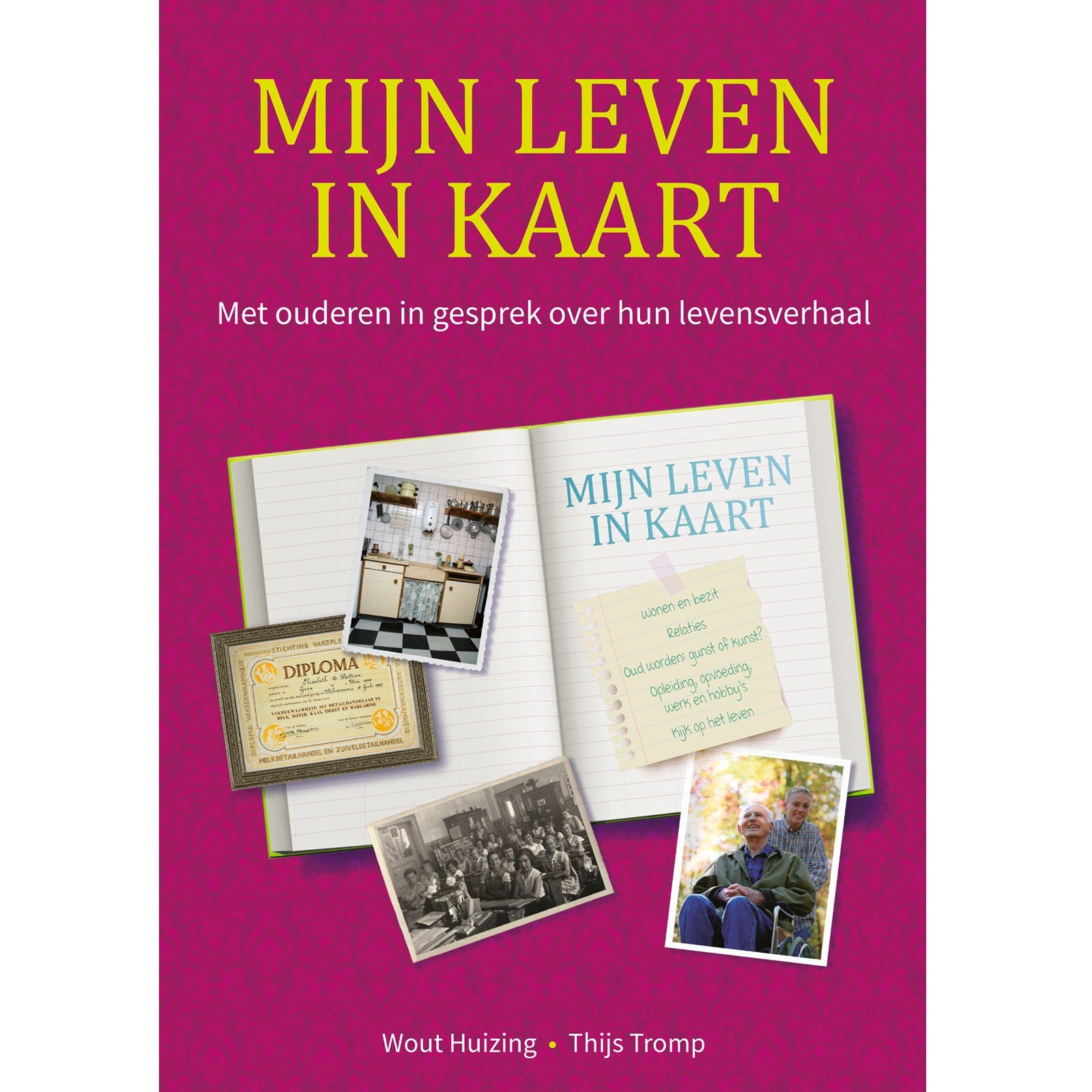 Afbeeelding van het spel Mijn Leven in Kaart - Met ouderen in gesprek over hun levensverhaal, speciaal geselecteerd  voor ouderen met dementie.
