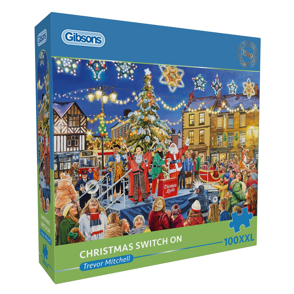 Afbeeelding van het spel Puzzel - Christmas Switch On (100XXL), speciaal geselecteerd  voor ouderen met dementie.