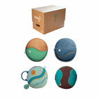 Afbeeelding van het spel Inmu box 1 x InmuDANCE, 1 x InmuRELAX, 1 x InmuJOY, 1 x InmuRHYTHM, speciaal geselecteerd  voor ouderen met dementie.