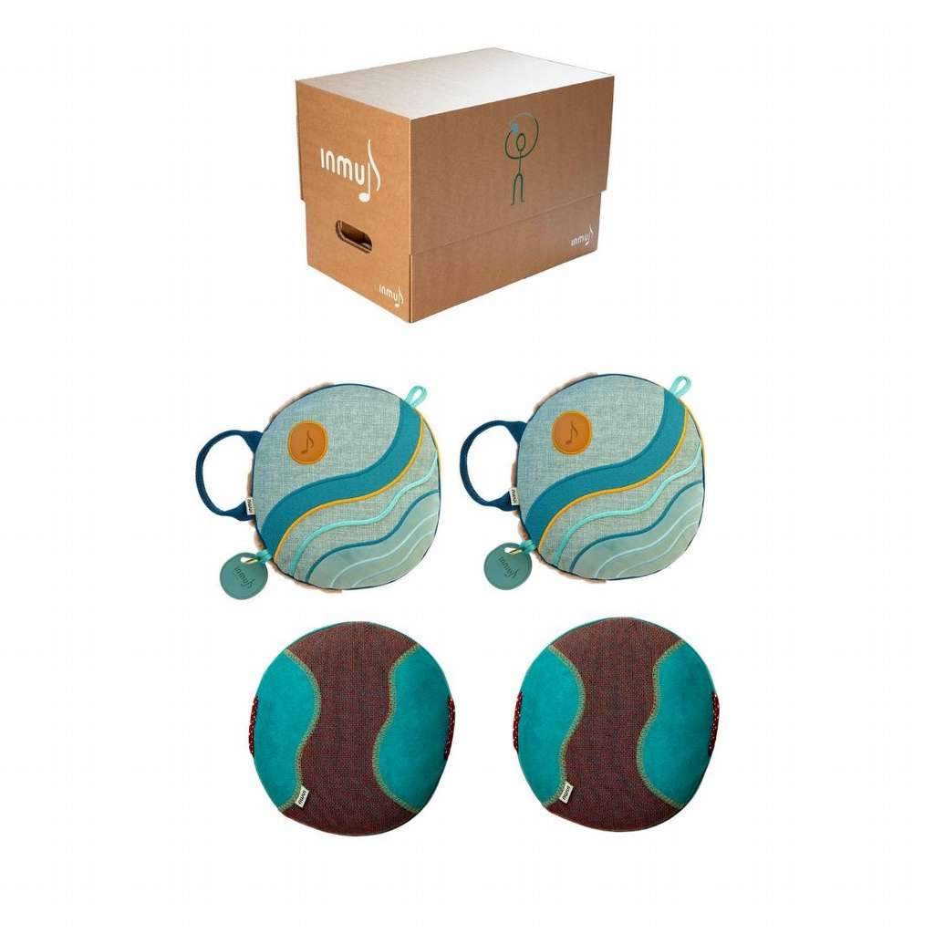 Afbeeelding van het spel Inmu box 2 x InmuJOY + 2 x InmuRHYTHM, speciaal geselecteerd  voor ouderen met dementie.