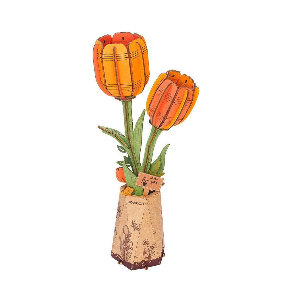 Afbeeelding van het spel Bouwpakket voor Senioren - Tulp, speciaal geselecteerd  voor ouderen met dementie.