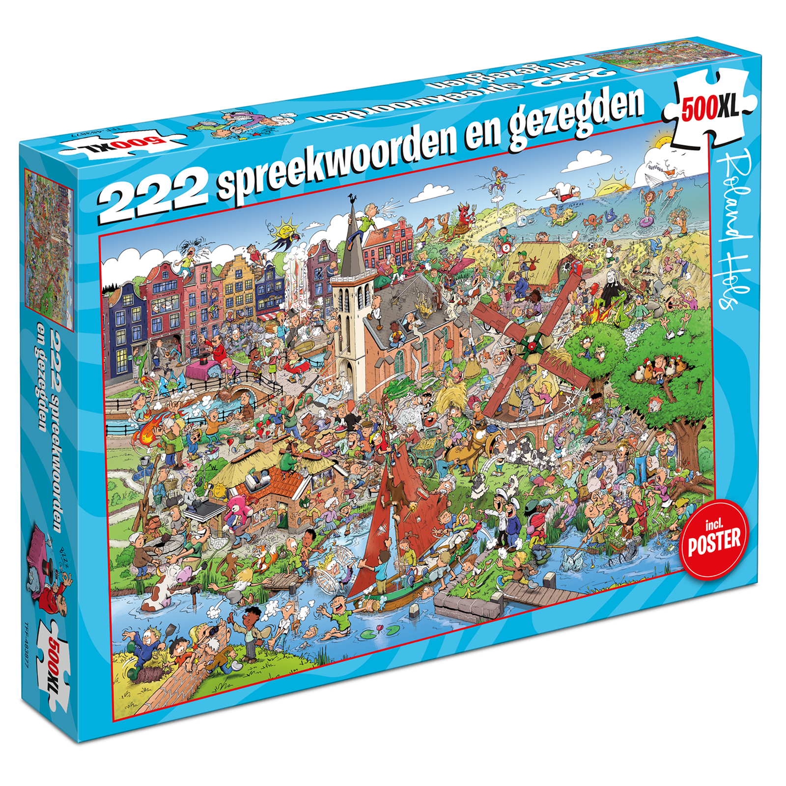 222 Spreekwoorden en Gezegden (500 XL puzzelstukken)