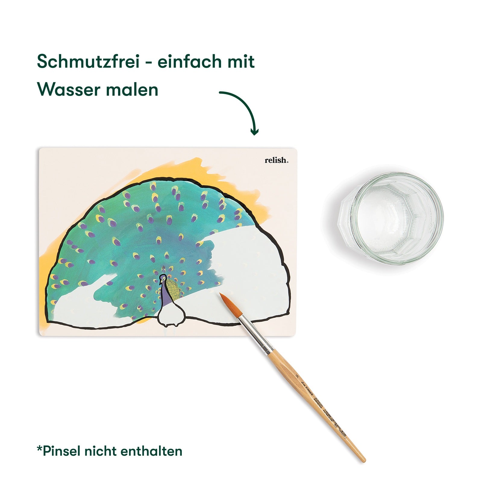 Schilderen met water Natuur