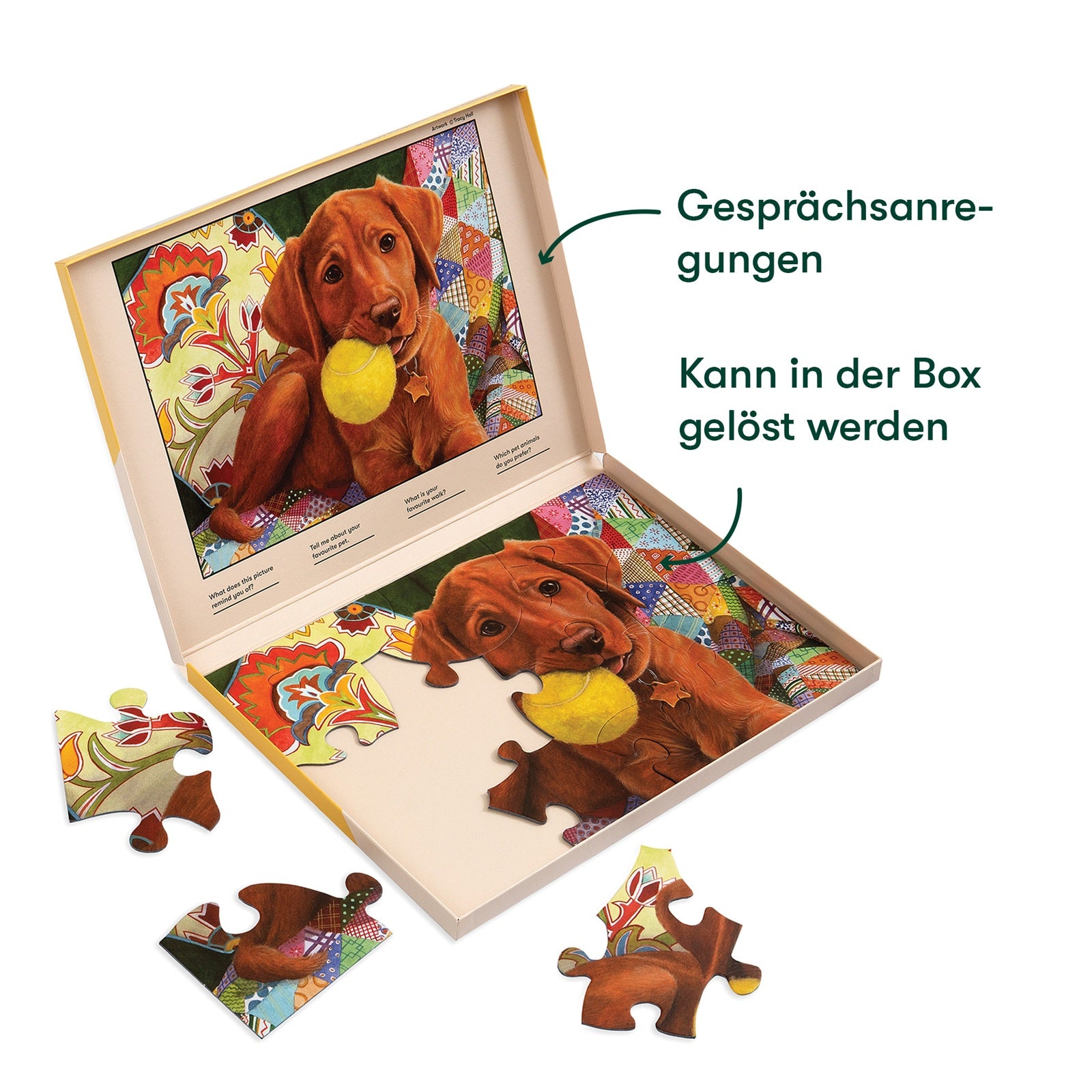 Puzzel - Puppy - 13 stukjes