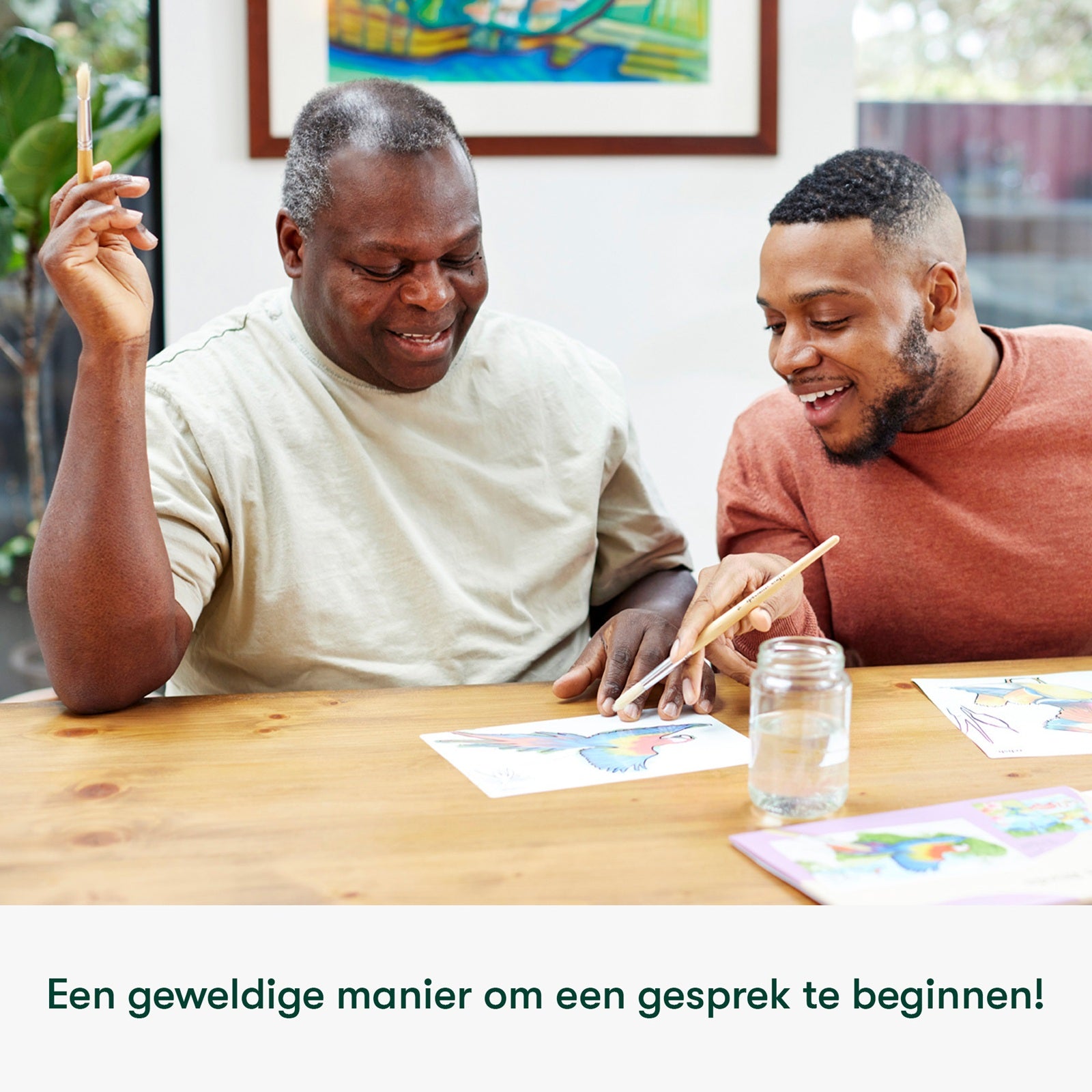 Schilderen met water Natuur