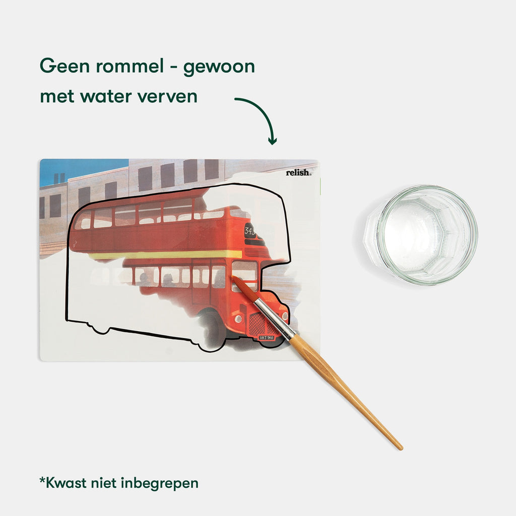 Schilderen met water Transport