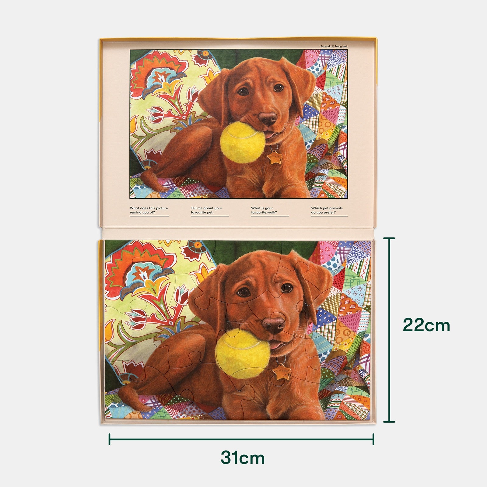 Puzzel - Puppy - 13 stukjes
